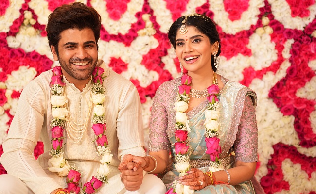 Buzz: Sharwanand Couple, Together But Separate