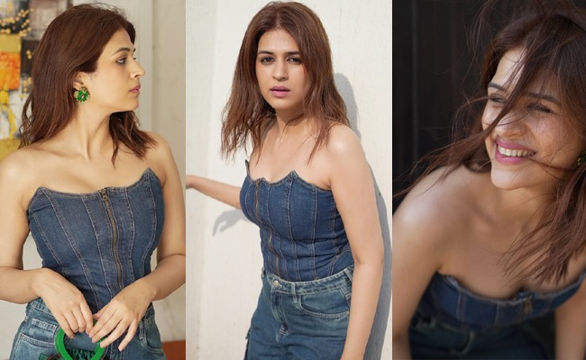 HOT: Miss Das Boasts Curves in Denim