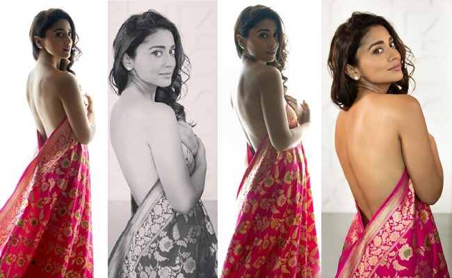 Pics: Open Back Show Of Evergreen Beauty