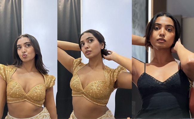 HOT: Shivatmika Sizzles In Bold Blouse!