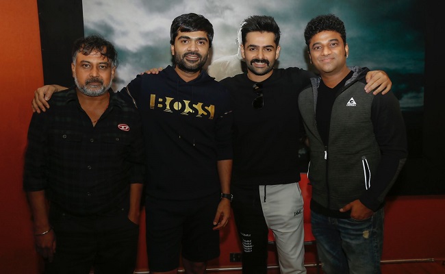 Simbu sings Bullet song for RAPO's The Warriorr