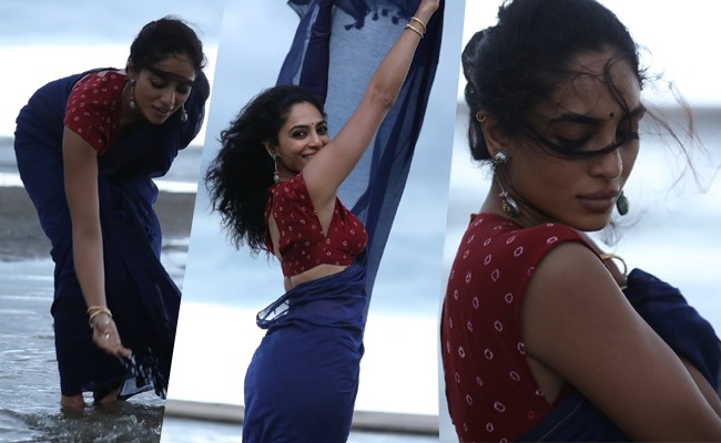 HOT: Akkineni Bahu's Breezy Poses At Beach