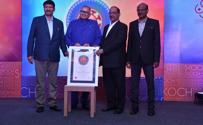 Telangana's Project Won SKOCH Award