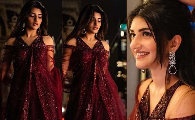 Pics: Beautiful Sreeleela Graces In Maroon