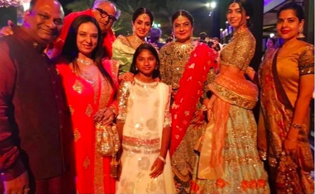 Boney shares Sridevi's last pic taken before her death