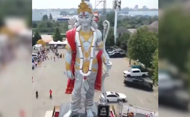 North America's Tallest Lord Ram Statue Unveiled