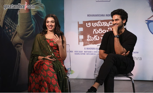 Krithi Made The Character Look Fresh: Sudheer 