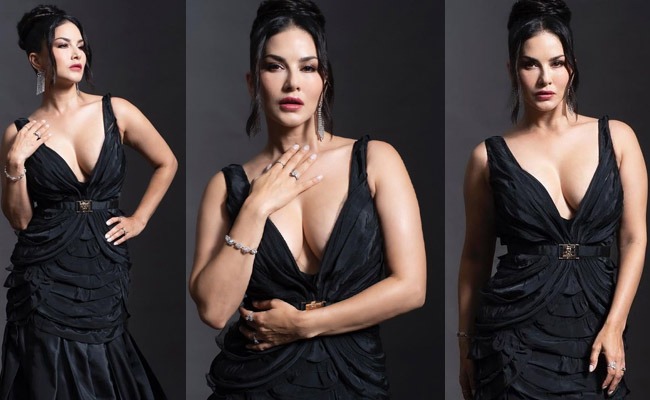 Pics: Sensuous Lady's Beauty Treat In Black