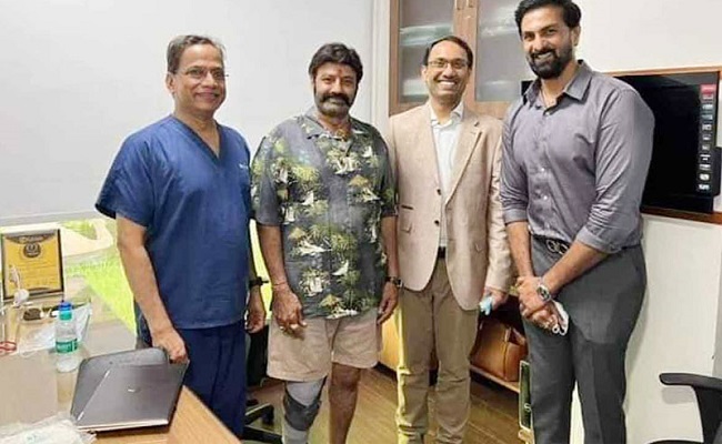 Balakrishna Undergoes Knee Surgery