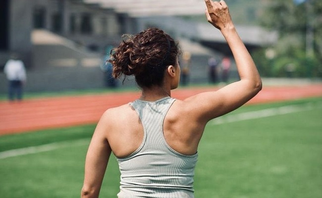 Pic: Taapsee Pannu flaunts athletic physique