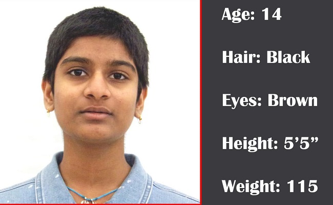 Search for missing 14 yr Telugu girl in USA