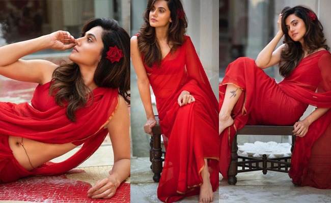 Pics: Most Beautiful Saree Clad Ever In Red