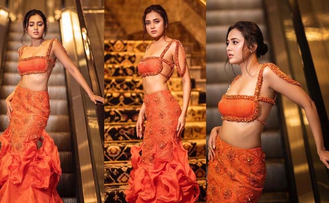 Pics: Angel Like Beauty In Orange Wear