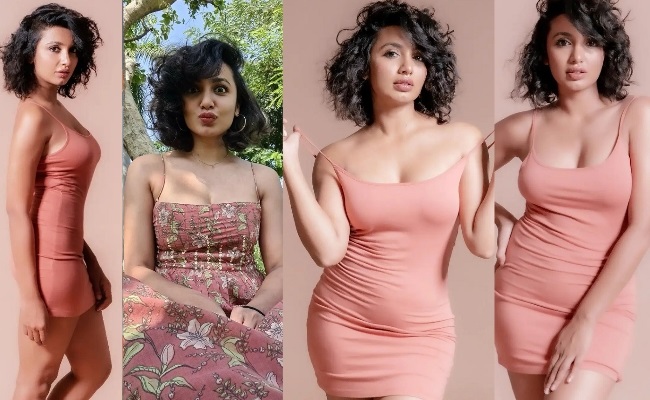 Pics: Tejaswi Flaunts Curves in Bodycon Dress