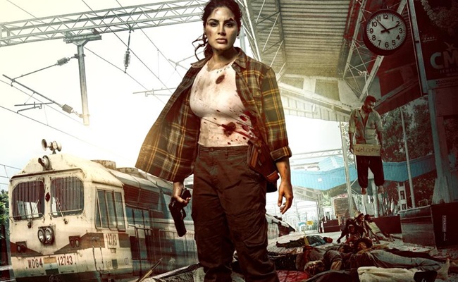 The Black Gold 1st Look: Samyuktha's Bloody Intro