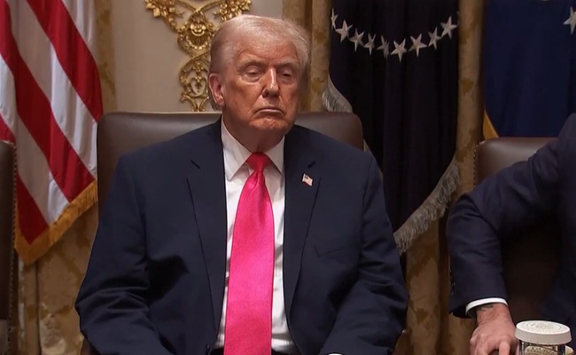 Trump, 79, Caught Nodding Off in Cabinet Meeting
