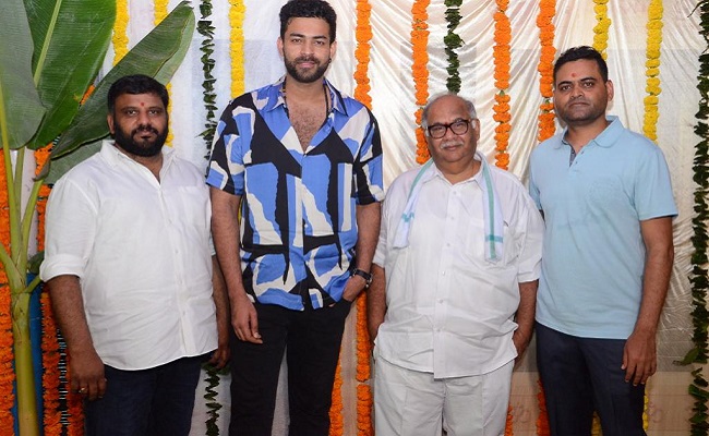 Versatile Varun Tej commences new film