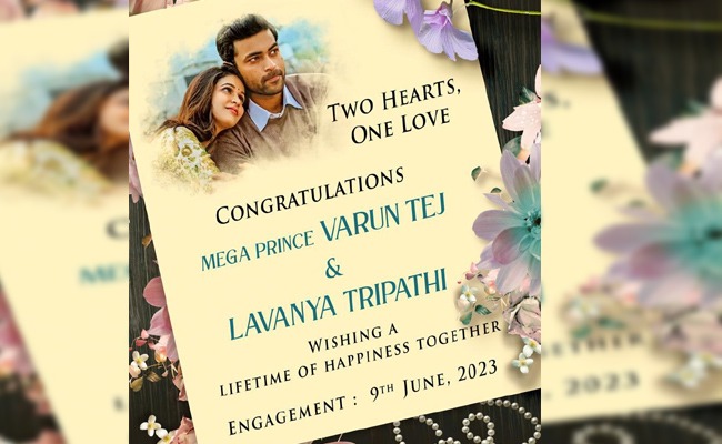 Varun Tej, Lavanya Engagement Tomorrow