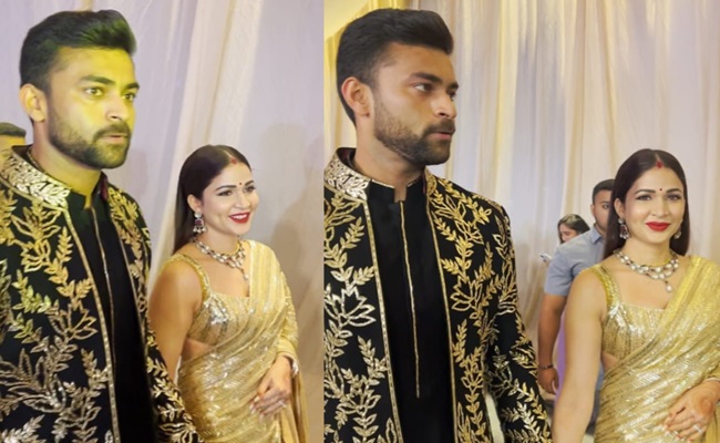 Pics: Varun Tej and Lavanya wedding reception