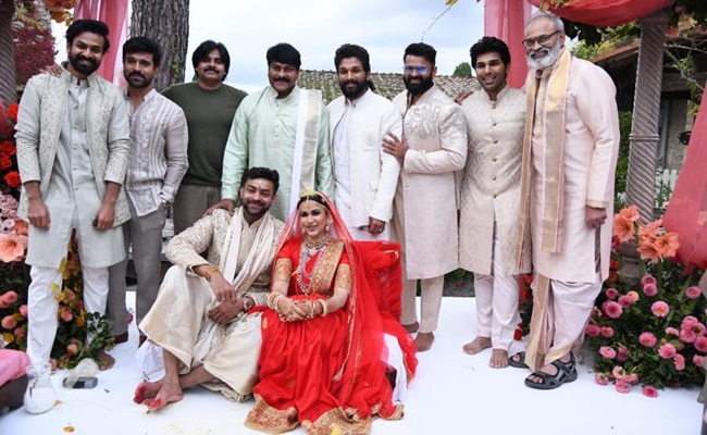 Pic Talk: Newlywed VarunLav With Mega Family