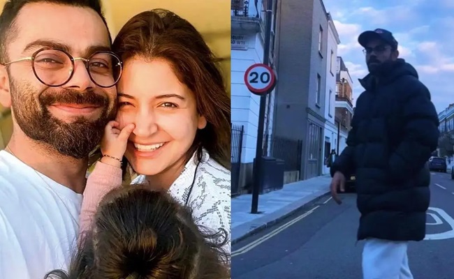 Did Anushka give birth to son Akaay in London?