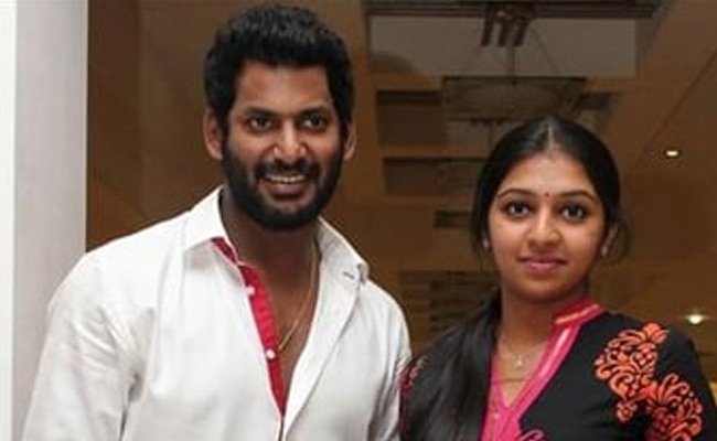 Vishal denies rumours of marriage with actress