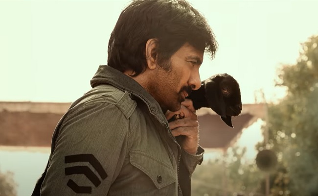 Waltair Veerayya Glimpse: Ravi Teja's Mass Force