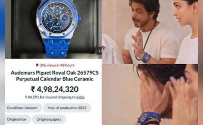 Viral: Shah Rukh Khan wears watch worth ₹4.98 cr