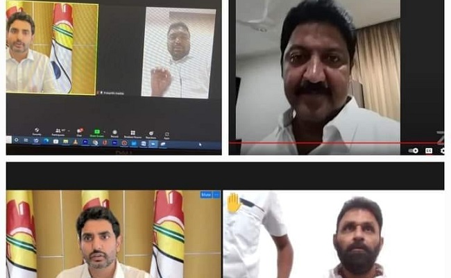 Is Lokesh Afraid Of Zoom Meetings?