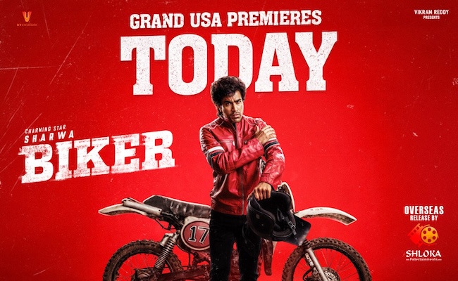 Sharwa's Biker USA Premieres Today