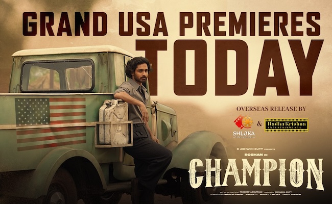 Champion Grand USA Premieres Today