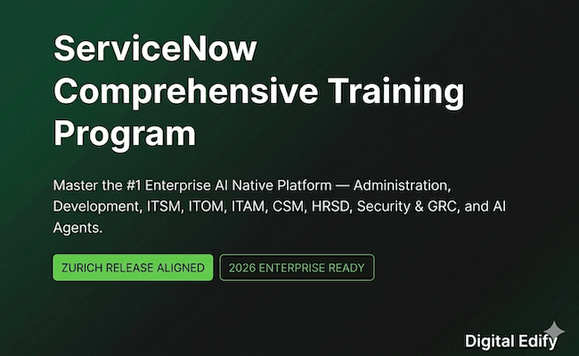 Master ServiceNow, Advance Your Career