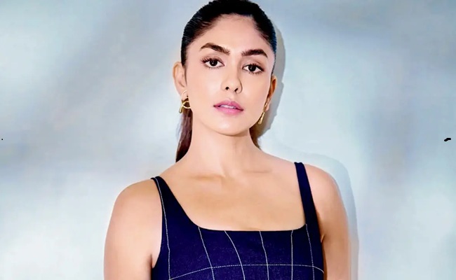 Why is Mrunal speaking in Tamil? Fans curious