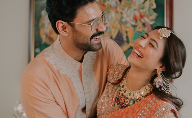 Pics: Bellamkonda Introduces Kavya Reddy