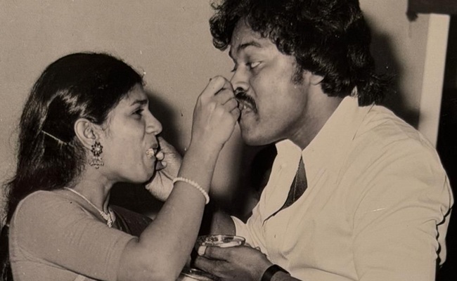 Chiru's Touching Message To Wife Surekha