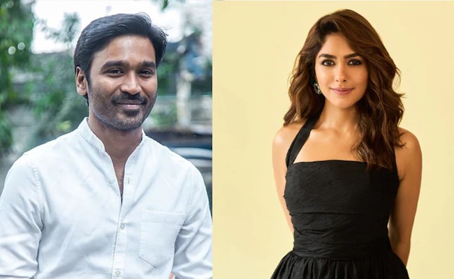 Mrunal Thakur to Act Under Dhanush's Direction?