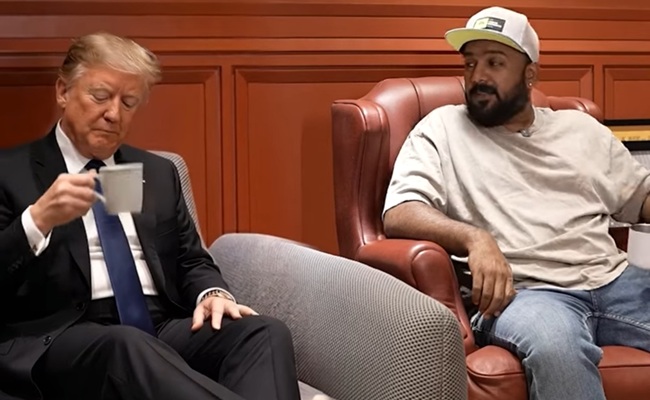 Gaayapadda Simham Playful Dig At Trump