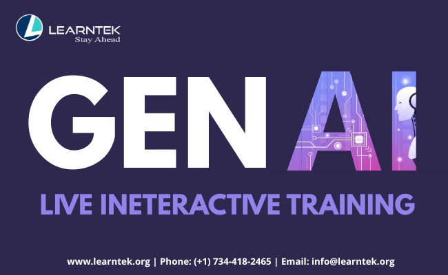 GENERATIVE AI Course Starting on Mon, Jan 5, 26