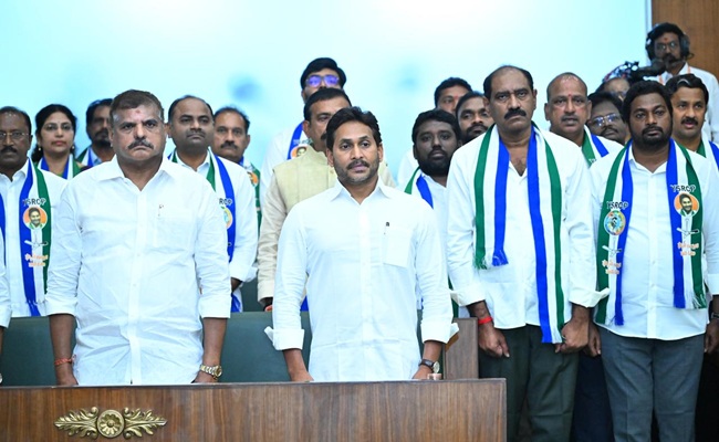 Attend assembly if you want, Jagan tells YCP MLAs