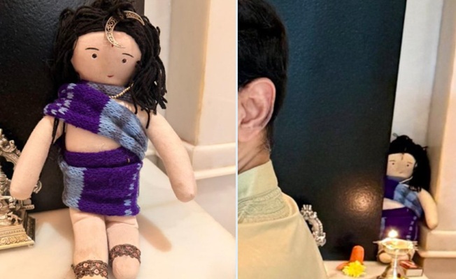 'Black magic' images in Lokesh's puja room?