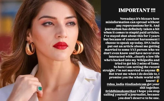 I Am Not Married: Mehreen Pirzada Breaks Silence