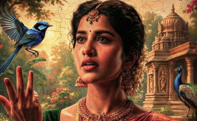 Nabha's Nagabandham 1st Look: Strikingly Traditional