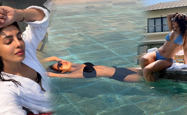 Varanasi Shoot Break: Priyanka Stuns in Bikini