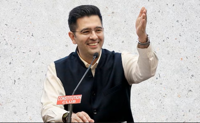 Raghav Chadha Gets First Lesson in BJP Protocol