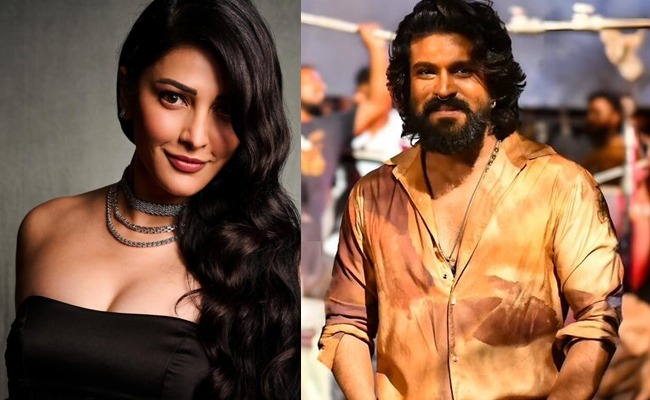 Peddi: Shruti Haasan's Special Song Shoot Begins