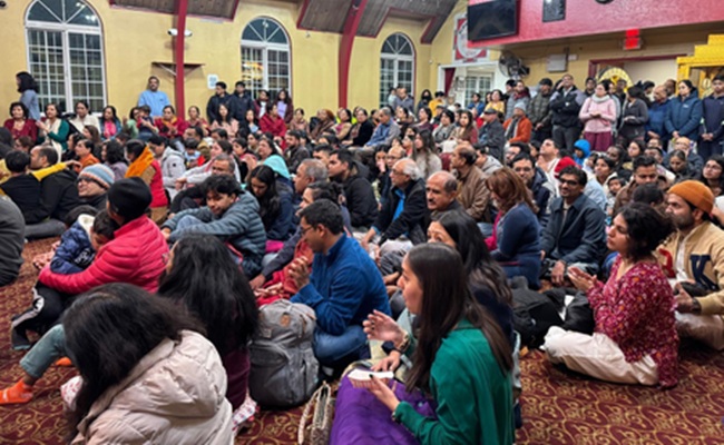 Bay Area devotees mark Ayodhya's Ram Mandir milestone