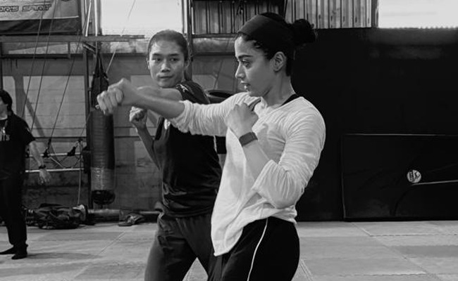 Pic: Rashmika's 8 Hr Intense Training For Mysaa