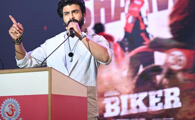 Watch Biker With Your Father: Sharwa's Appeal