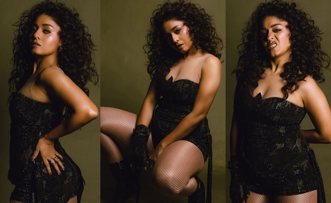 HOT: Beautiful Hot Singer In Timeless Black