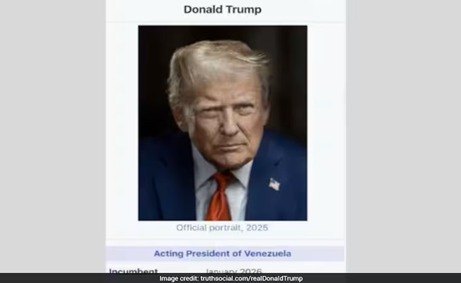 Trump Declares Himself 'Acting President Of Venezuela'